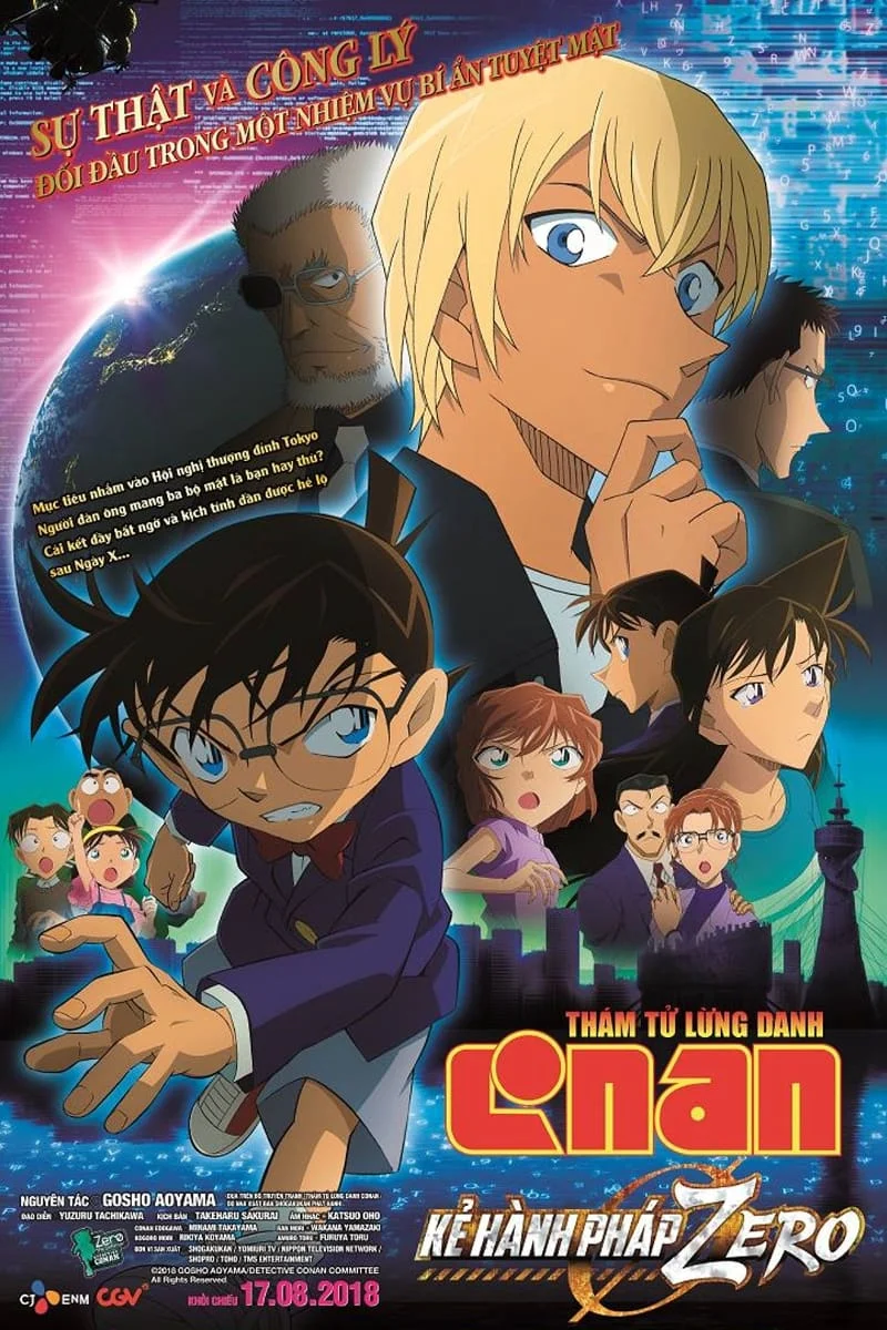 Thám Tử Lừng Danh Conan Movie 22 Kẻ Hành Pháp Zero